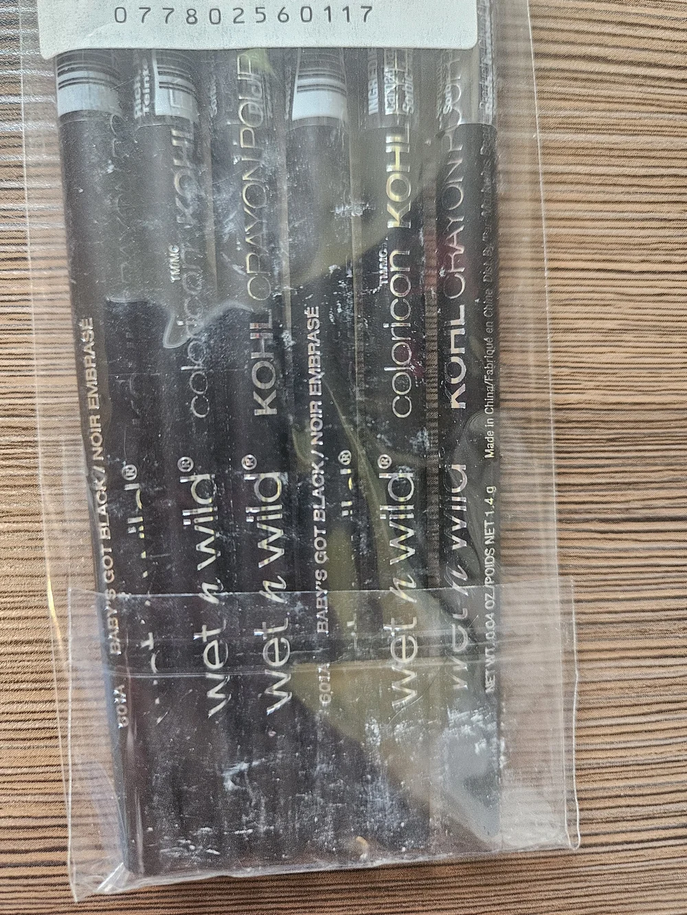 Wet n Wild Eyeliner Pencils Set - Black (6-Pack)